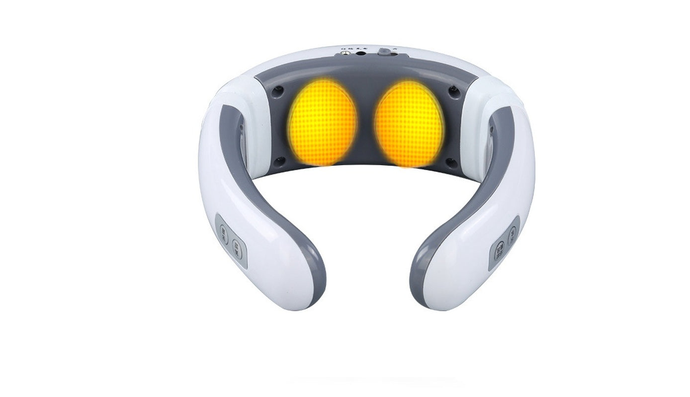 Revitalize Your Neck with the Electric Cervical Pulse Massager - Magnetic Therapy for Ultimate Muscle Relaxation!
