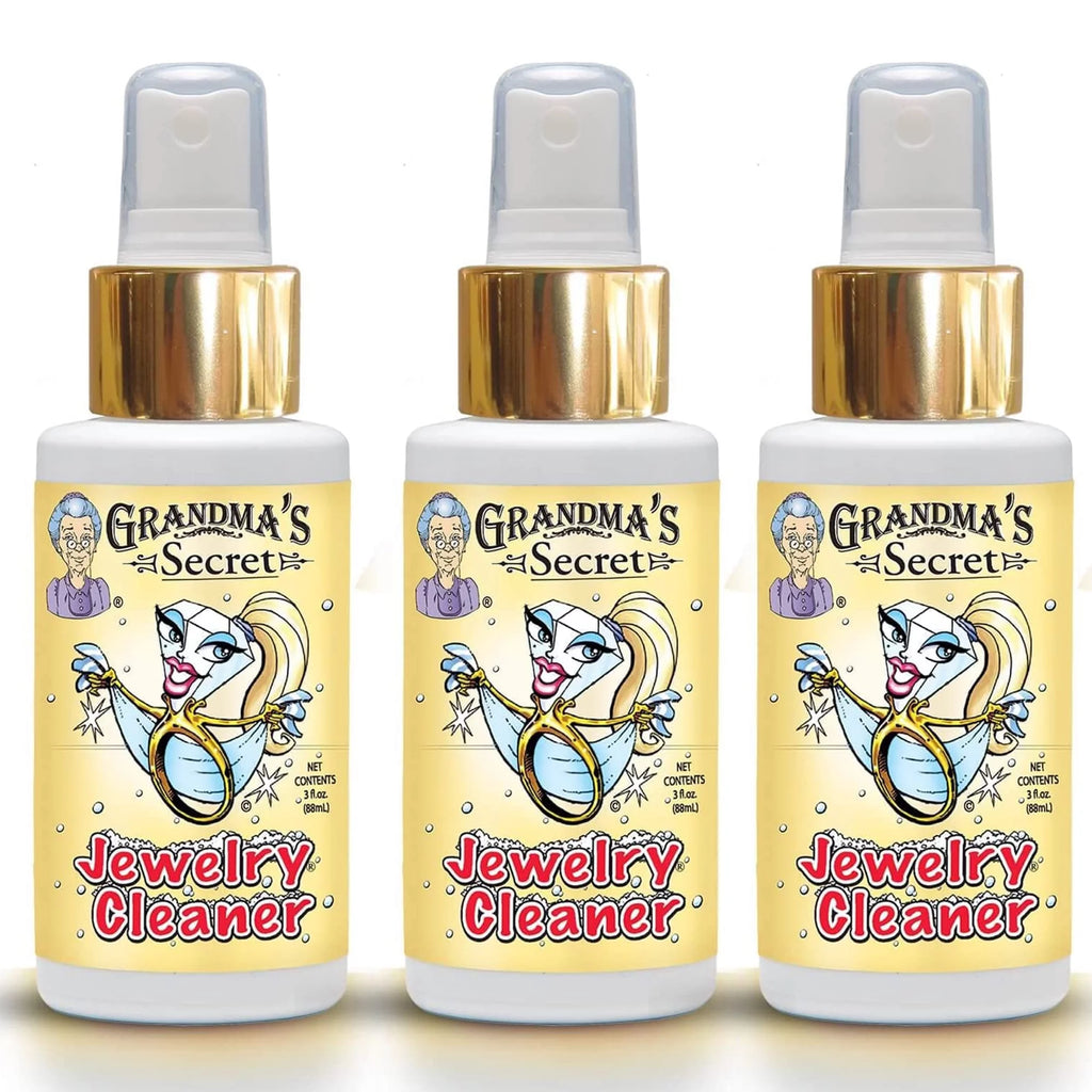 Revitalize Your Jewelry with  Jewelry Cleaner Spray - 3 Pack of 3oz Tarnish Remover for Gold & Silver