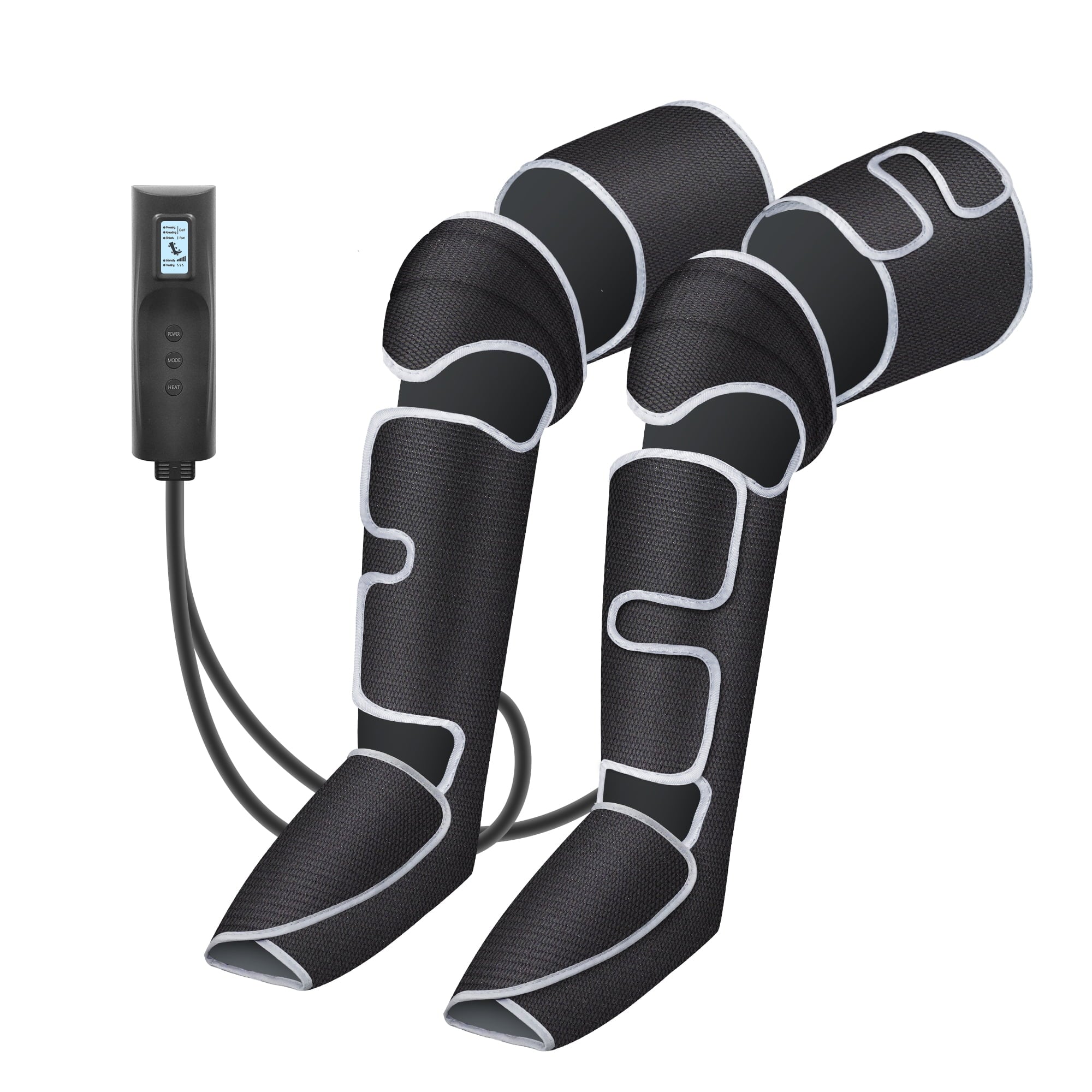 Ultimate  Leg Massager with Heat - Air Compression Calf, Knee & Foot Relief Boots - Perfect Mother's Day Gift for Circulation & Pain Relief
