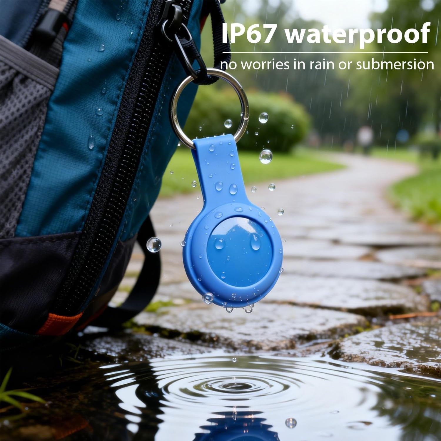 GPS Tracker for Vehicles,Cars,Kids & Pets,Real-Time Location Updates,No SIM Card No Subscription,Long Standby Waterproof GPS Tracking Device for Dogs, Elderly & Valuables (Android & Ios)