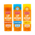 Lip Repair Variety Pack: Cooling, SPF, Original - Three 0.15Oz Lip Balm Sticks