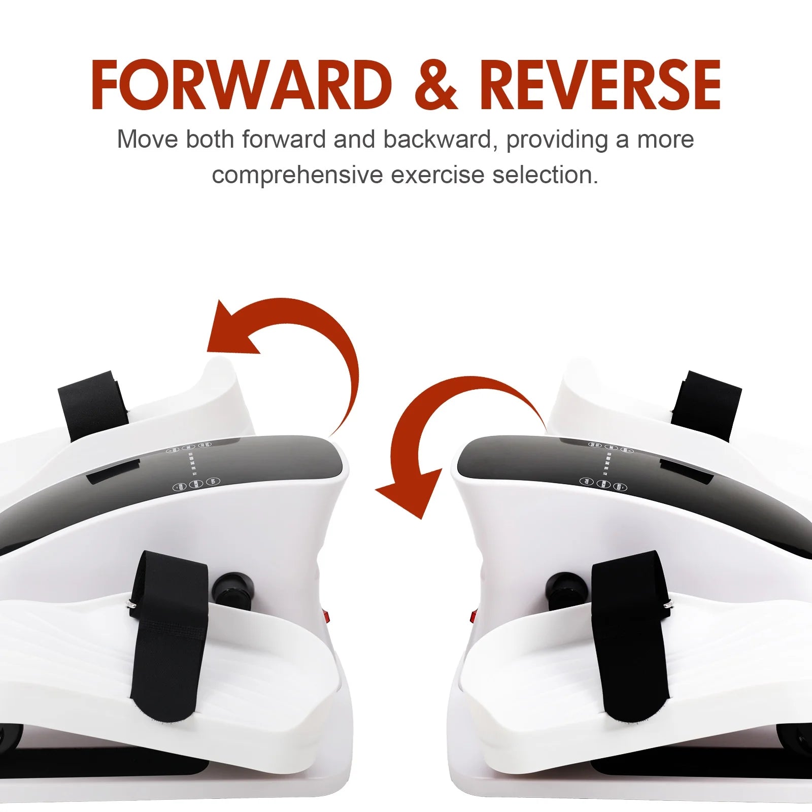 under Desk Elliptical Machine, Ellipse Leg Exerciser for Seniors Fully Assembled, Quiet & Portable Electric Seated Pedal Exerciser with Remote Control Adjustable Speeds