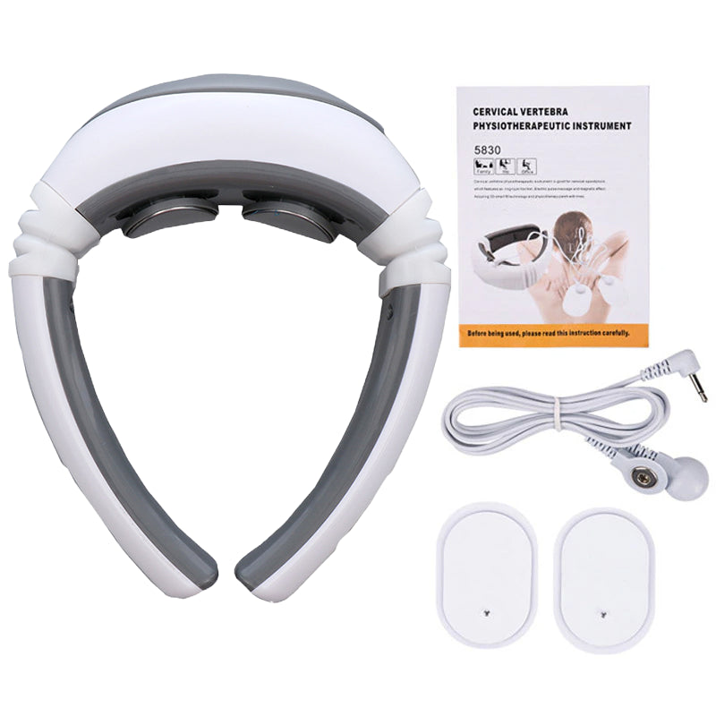 Revitalize Your Neck with the Electric Cervical Pulse Massager - Magnetic Therapy for Ultimate Muscle Relaxation!