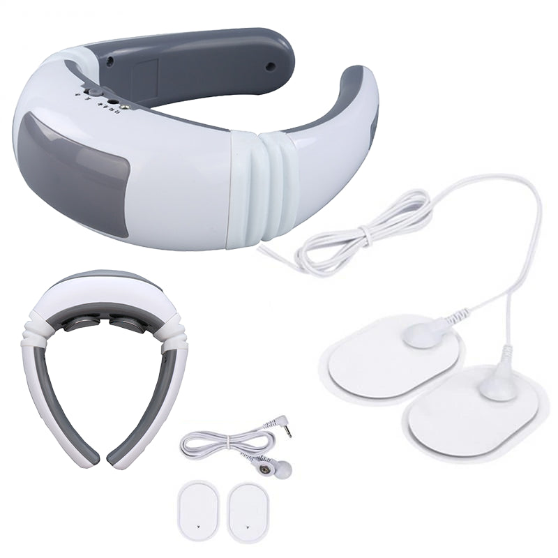 Revitalize Your Neck with the Electric Cervical Pulse Massager - Magnetic Therapy for Ultimate Muscle Relaxation!